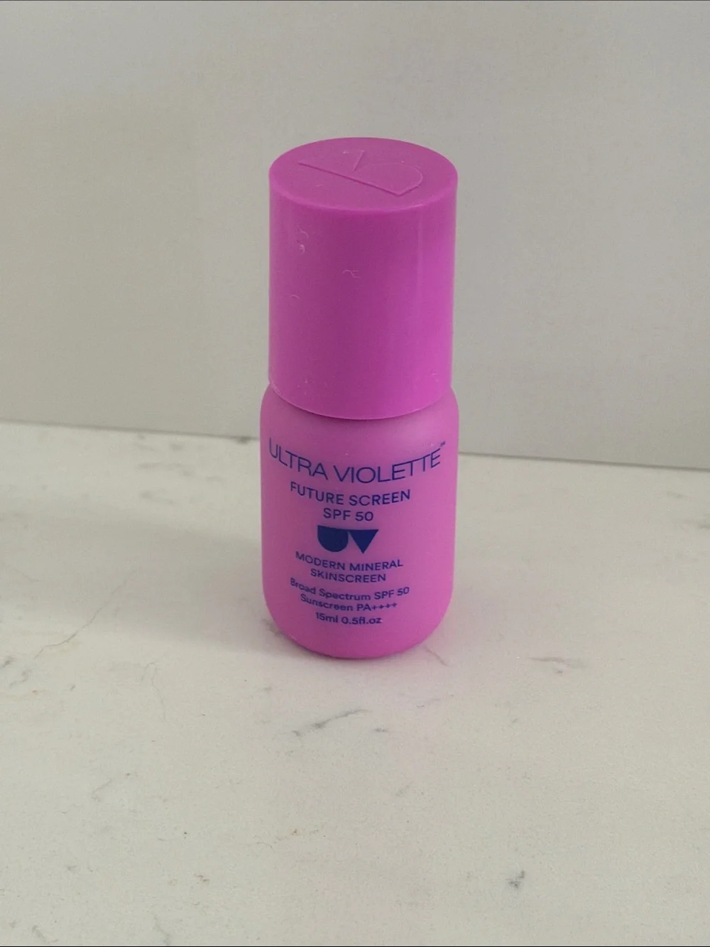 Sephora x Ultra Violette puffer cosmetic bag & sunscreen